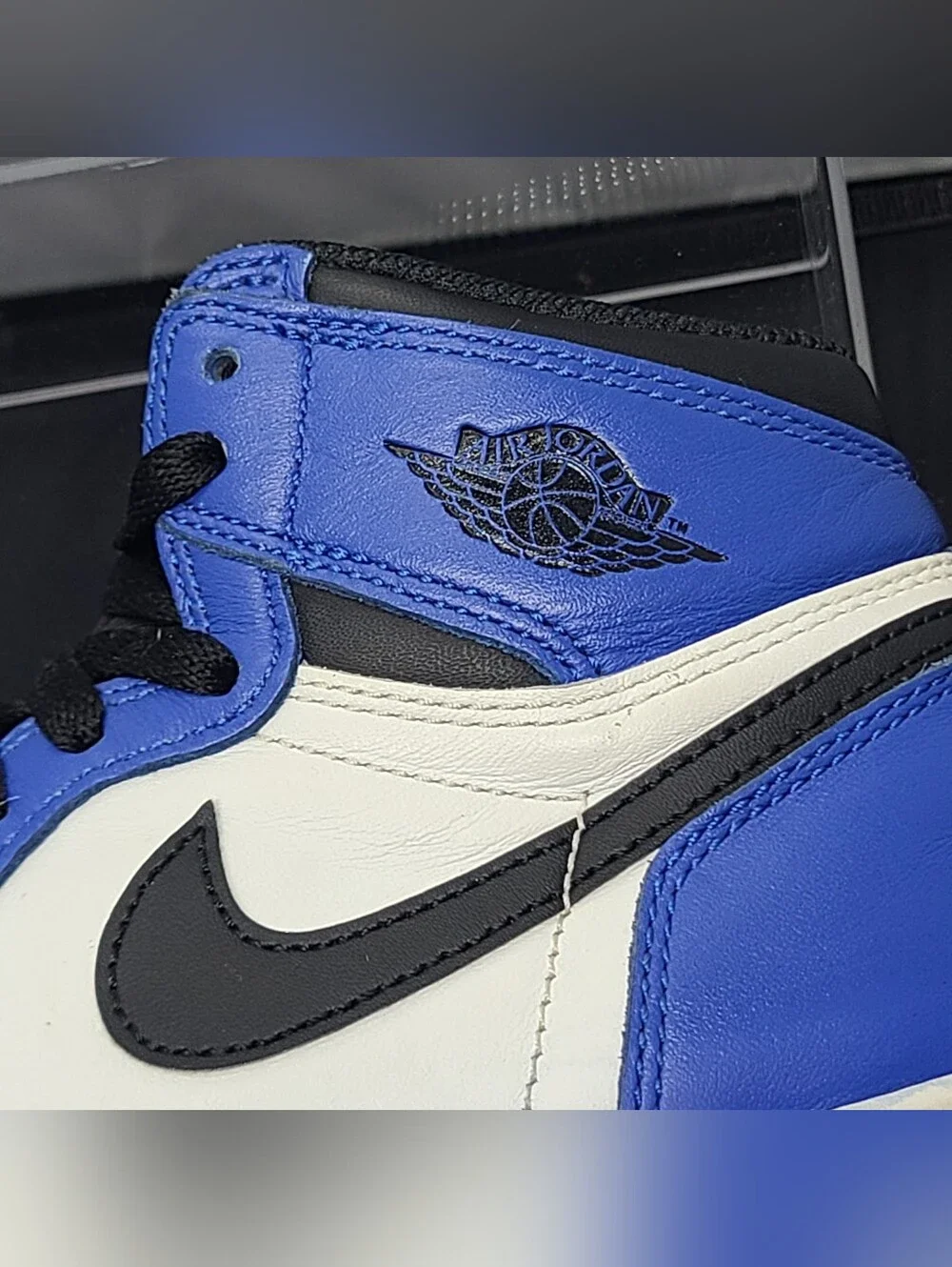 Nike Air Jordan 1 Retro High Og Bg Game Royal 575441-403 kids size 5Y